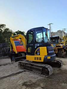 Excavatrice d'occasion Komatsu PC55, 5,5 tonnes, mini-excavatrice d'occasion PC55, excavatrice sur chenilles d'occasion Komatsu - Product Image 4