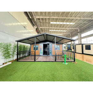 Casa Contenedor Expandible Portátil de 40 Pies/20 Pies, Villa Prefabricada de Lujo de 2 Dormitorios, Apartamento Tipo Granny Flat, Edificio Prefabricado para Hotel u Oficina - Product Image 1