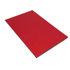 building decoration 4mm PVDF coating ACP ACM aluminum composite panel material