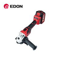 EDON Meuleuse d'angle sans fil portable sans balais, sécurisée, 90 degrés pour rainures profondes