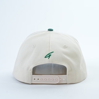 Yukaihe Fashion Op Maat Gemaakt Logo Geborduurde Baseballpet 5-Panel Cap Tweetonig Oxford Katoenen Stof Buitensport Groene Pet