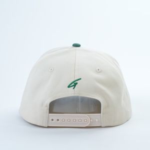 玉凯和时尚定制标志刺绣棒球帽5面板帽双色牛津棉面料户外运动绿色帽 - Product Image 4