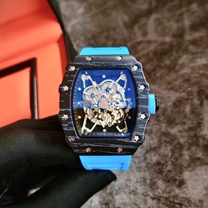 Orologio al Quarzo da Uomo Bestseller Transfrontaliero con Tre Lancette, Cassa in Lega Luminosa da 45mm, Stile Sportivo Europeo-Americano, Cinturino in Silicone - Product Image 2