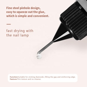 Colle Gel Professionnelle 2-en-1 Super Forte pour Remplir les Espaces, Strass et Pierres Précieuses, Logo Personnalisé, Marque Privée pour Breloques <span class=keywords><strong>Diamant</strong></span> - Product Image 5