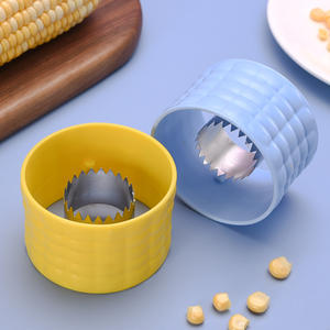 Fabrik-Großhandel Tragbarer Manueller Haushalts-Messerkopf-Maisentkerner und -Reibe aus Edelstahl mit Lebensmittelechtem PP-Kunststoff - Product Image 3