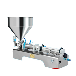High Quality Pneumatic Filling Machine for Honey Jam Pure Plastic Cans and Bottles with Pressure Hopper Filling Machine - Product Image 1