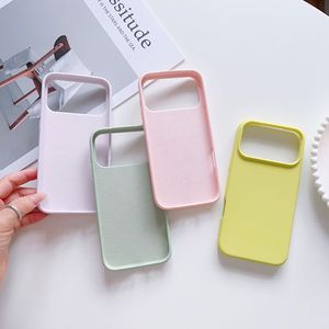 เคสโทรศัพท์ซิลิโคนเหลวแบบแม่เหล็กสำหรับ iPhone 17 PRO MAX 15 สีพื้นเรียบเนียน ป้องกันการตกกระแทก - Product Image 3