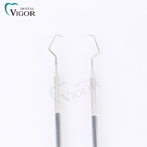 Dùng một lần SS dụng cụ nha khoa thẳng đôi đã kết thúc Explorer thăm dò cho nha sĩ - Product Image 3