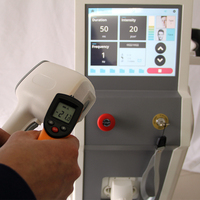 Appareil de beauté pour l'épilation permanente au laser à diode tri-onde pour salon de beauté