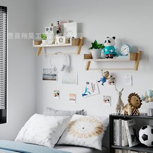 Wooden <b>Wall</b> Mount <b>Storage</b> Rack Rectangle <b>Hanging</b> Organizer For Kitchen Bathroom Towel And Utensil <b>Storage</b> - Product Image 4