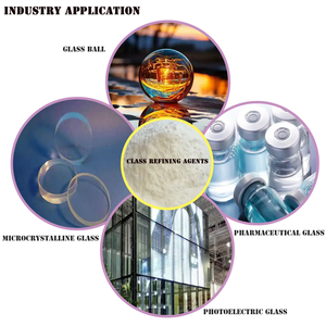 उच्च गुणवत्ता वाले ग्लास रिफाइनिंग एजेंट पाउडर उद्योग ग्रेड इलेक्ट्रॉनिक्स उद्योग 50 kg/बैग पैकेजिंग चीन मूल का उपयोग करता है - Product Image 2