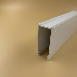 Rideau en PVC en plastique durable pour stores de fenêtre à motif zèbre avec rouleau à canal latéral pour cuisine et salle de bain - Product Image 2