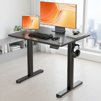 Bureau Assis-Debout Intelligent de Qualité Supérieure, Table de Bureau Électrique Réglable en Hauteur