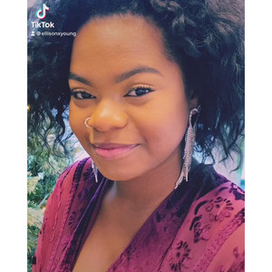 Orecchini a Cuore con Frange Luccicanti - Product Image 4