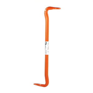 Palanca de desmolre para carpintero de 18 pulgadas, herramienta de acero naranja para demolición y construcción - Product Image 2
