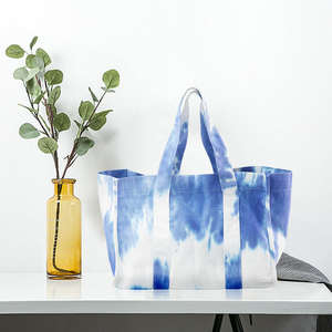 Gahumi Rich Colors Popular Stylish Canvas Shopping <b>Bag</b> Heavy Fabric Eco <b>Foldable</b> Cotton Shoulder Tote <b>Bag</b> - Product Image 4