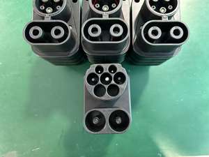 CCS2 à CCS1 250A AC + DC EV Adaptateur pour voiture américaine Acura Audi BMW Cadillac Chevrolet Dodge Fiat Ford Genesis GMC Honda Hyundai - Product Image 3