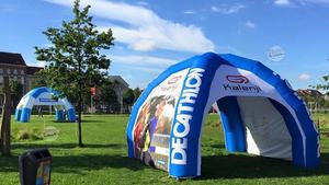 Tenda gonfiabile aria esterna per auto classica per evento fieristico tenda Carport gonfiabile per promozione - Product Image 5