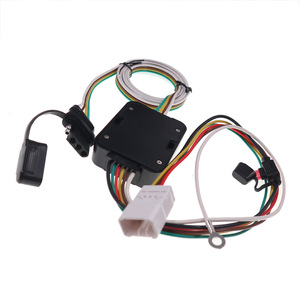 Arnés de cableado para remolque de 4 pines 56040, convertidor de 4 a 2 cables para conexión de remolque de vehículos - Product Image 3