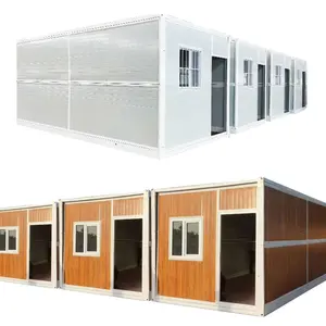 Low cost shipping 20 ft foldable flat pack container office housing cheap price for sale