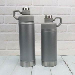 <b>Sports</b> <b>Water</b> <b>Bottle</b> 530ml 700ml Stainless Steel Vacuum Insulated Double Wall Flask with Handle for Outdoor Travel - Product Image 5