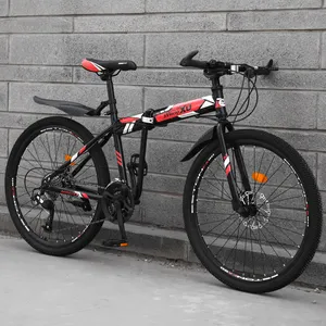 Mountain bike bicicletta pieghevole unisex a velocità variabile MTB di alta qualità