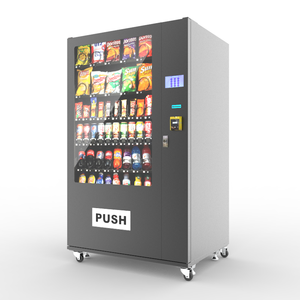Máquinas de venta de bebidas de autoservicio de negocios las 24 horas, máquina expendedora de aperitivos y bebidas, máquina expendedora de aperitivos - Product Image 4