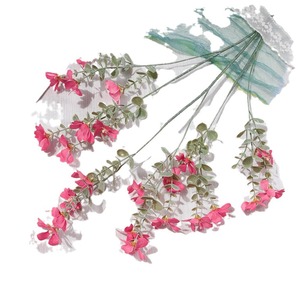 Fleurs sauvages artificielles en soie, décorations de mariage faites à la main, arrangements au sol - Product Image 5