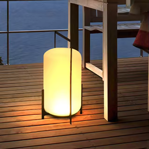 Lampada da Tavolo LED Portatile IP65 a Energia Solare, Lanterna Impermeabile per <span class=keywords><strong>Esterni</strong></span>, Patio, Giardino, Campeggio, Cene all'Aperto - Product Image 3