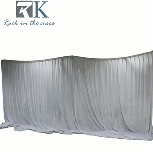 White <b>Backdrop</b> <b>Stand</b> Wholesale Pipe and Drape Wedding <b>Backdrop</b> <b>Stand</b> Portable Pipe and Drape Kit for Wedding Decoration - Product Image 1