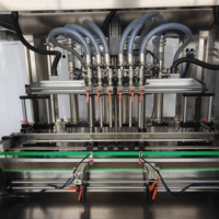Machine de remplissage automatique de liquides à piston servo pour bouteilles de sauce et de vinaigre, pour petites entreprises, ligne industrielle de machines chinoises