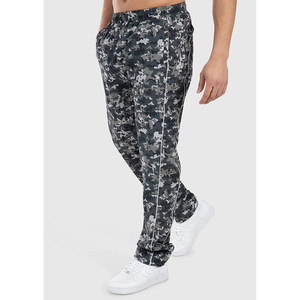 <span class=keywords><strong>Chándal</strong></span> con estampado de camuflaje para <span class=keywords><strong>hombre</strong></span>: conjunto de chaqueta y pantalones con cremallera de inspiración <span class=keywords><strong>militar</strong></span> para un estilo Atlético vanguardista - Product Image 4