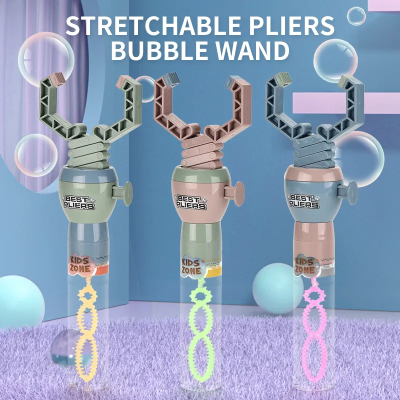 Hot Sale Kinder Sommer Bubble Stick <span class=keywords><strong>Spielzeug</strong></span> Kunststoff Roboter Arm,Mini Mechaniker Hand