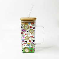 Tasse souvenir personnalisée ensemble de tasses en verre à boire souvenir pour voyage et festival tasse souvenir