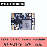 WeAct SY8205 Module abaisseur 3.3V 5V 9V 12V Module d'alimentation à courant élevé Entraînement électrique du boîtier de direction