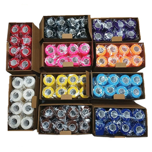 Venda cohesiva no tejida OEM, cinta autoadherente transpirable <span class=keywords><strong>para</strong></span> béisbol, soporte envolvente suave, cinta de agarre deportiva <span class=keywords><strong>para</strong></span> protección deportiva - Product Image 1