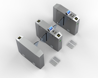 Tourniquet d'entrée de sécurité de lecteur de RFID avec la caractéristique de détection et de remise de mouvement