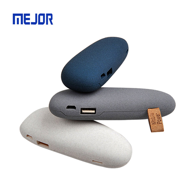 Classic Rock Gift Mobile Phone Charger Custom Logo New Design Promotion Stone Power Bank 2600mAh