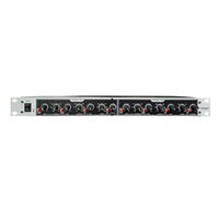 224XL Crossover Audio 4 Voies Professionnel avec Sortie Subwoofer 2/4 pour Spectacle Scénique