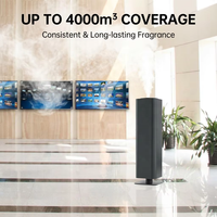 Diffuseur de parfum commercial sur pied avec ventilateur puissant pour une couverture de grande surface de 4000 m3
