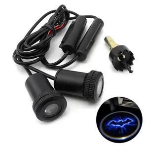 Super Bright Wired HD Custom Car door warning Shadow lamp Led Logo Light Welcome Car Logo Projector for other car lights
