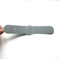 Étiquette adhésive frontale personnalisée pour panneau à membrane à impression numérique pour appareils électroménagers intelligents et machines à laver