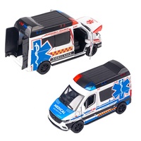 Jacko Toys Venta caliente juguetes para niños 1/32 Diecast Car Pull Back aleación ambulancia modelo juguetes para niño