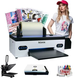 <b>White</b> Ink Circulation System 30cm A3 L1800 1390 DTF <b>Printer</b> Clothes Printing Machine for T-shirt Small Business Ideas - Product Image 1