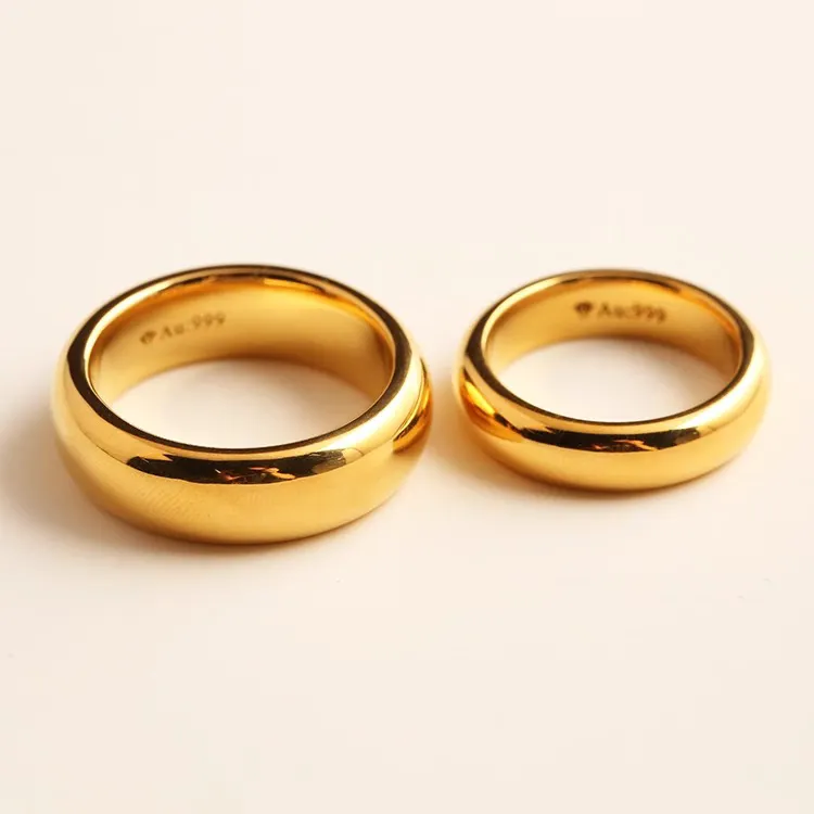 Fashion S925 Wedding And Engagement Minimalist Jewelry 18k Gold Plated Rings For Women S925 Silver Ring