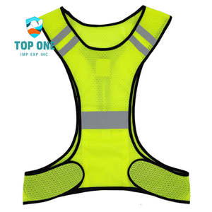 TopOne, chaleco de seguridad reflectante de tamaño personalizado, productos deportivos y de entretenimiento, venta al por mayor con advertencia de seguridad - Product Image 1