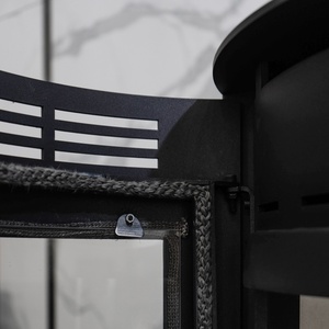 Meilleur <span class=keywords><strong>prix</strong></span> poêle à bois de <span class=keywords><strong>cheminée</strong></span> cylindrique en acier fonte moderne - Product Image 4