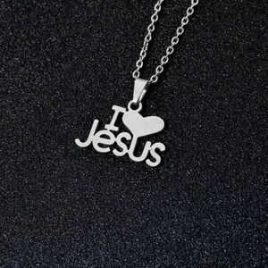 Joyería Religiosa, Collar con Colgante de Cruz de Jesús, Cadena de Acero Inoxidable, Símbolo Cristiano para Hombre, Crucifijo - Product Image 4