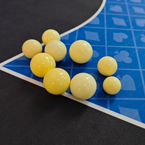 Boule de <span class=keywords><strong>roulette</strong></span> en résine pour jeu de <span class=keywords><strong>casino</strong></span>, taille standard, accessoires pour roue, billes à roulement fluide, en stock, vente en gros - Product Image 2