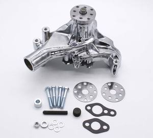 Маленький блок Chevy Алюминиевый шкив и кронштейн комплект с гидроусилителем руля длинный водяной насос VASET013 - Product Image 6